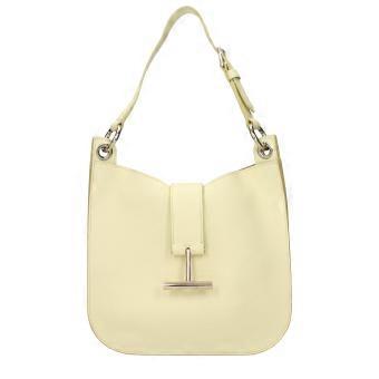 Tom Ford Yellow Leather Shoulder Bag
