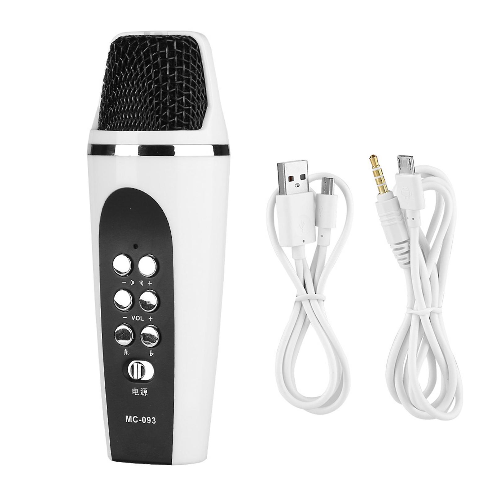 Mini 4-modus stemvervormermicrofoon voor iOS/Android smartphone mobiele telefoon pc