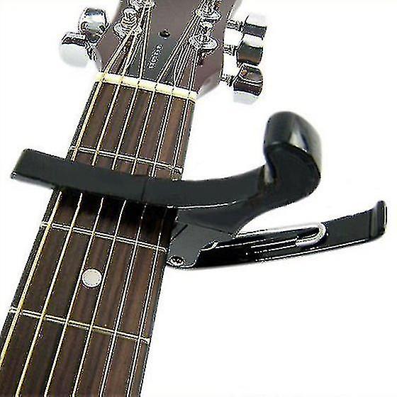 Premium Quick Change Folk Akustik E-Gitarre Banjo Trigger Capo Schlüsselklemme