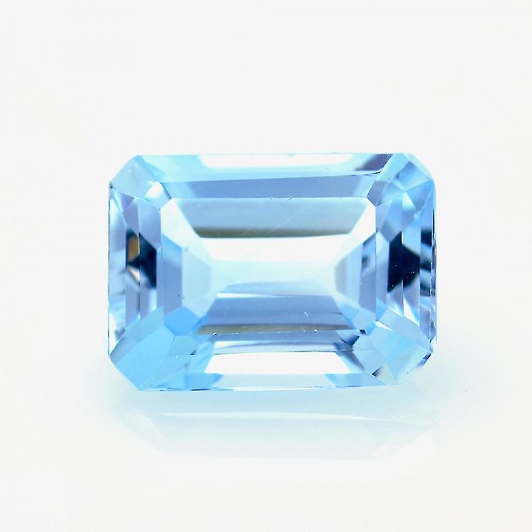 13,66 Ct Blue Topaz Emerald Cut awo13