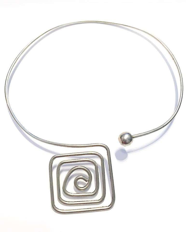 Square Pendant Choker 83460