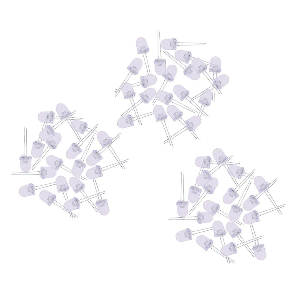 300Piece 10mm Diffused & Clear Assorted LED Kit 5 Colors DIY Assortment Kit