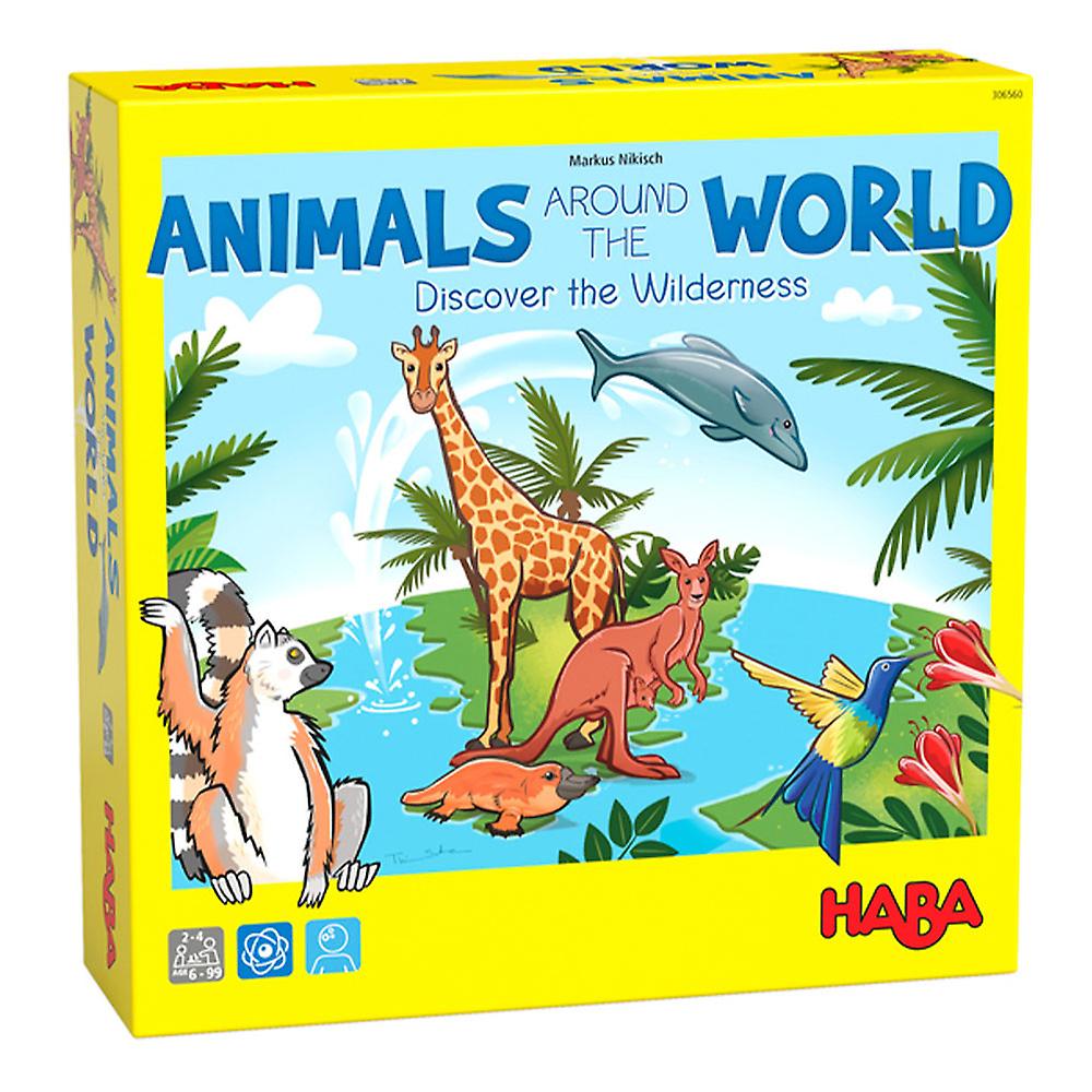 Animals Around the World Excellent Quality Highly Enjoyable Funfilled Board Game