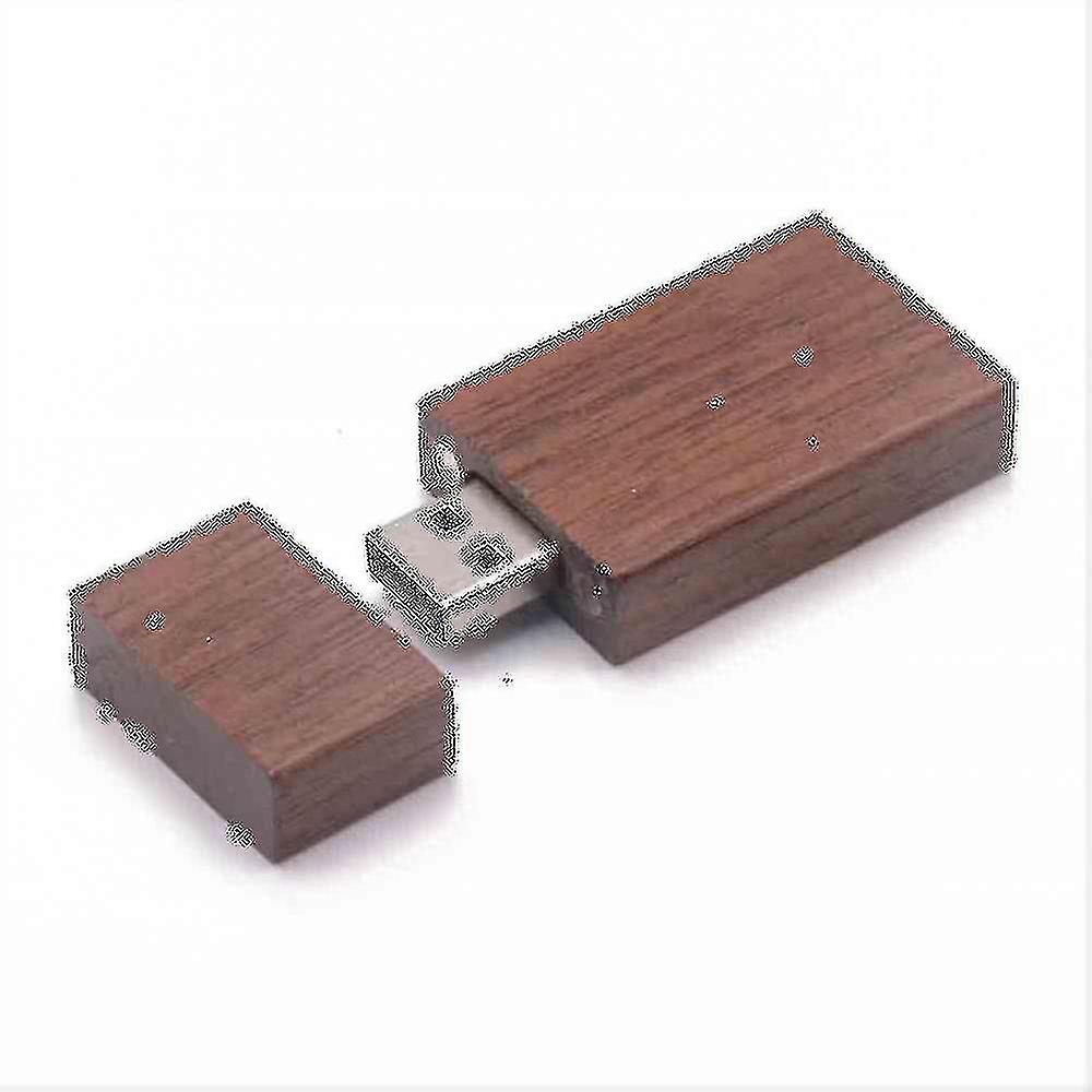 Usb Flash Drive 16gb Memory Stick U Disk External Storage Memory Portable Wooden Flash Drive With B