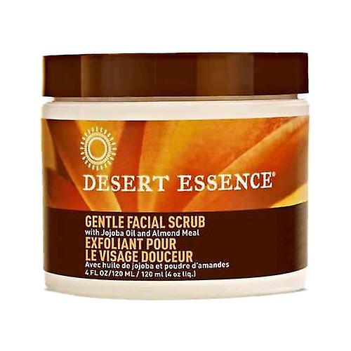 Desert Essence 温和刺激面部磨砂膏, 4 Fl Oz (Pack of 1)