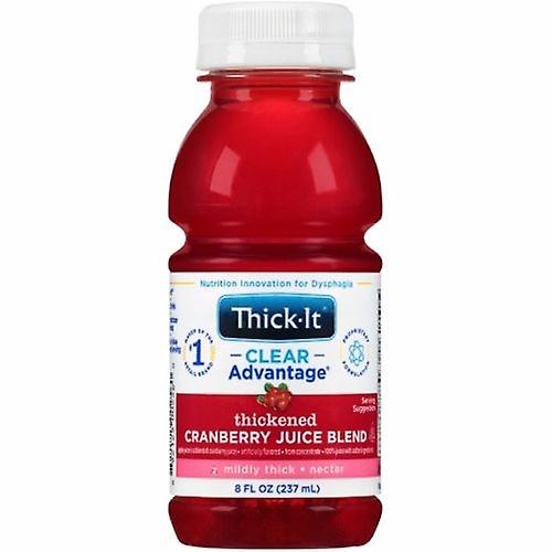 Kent Precision Foods Thickened Beverage Thick-It Clear Advantage Cranberry Flavor Ready to Use N, 8 Oz (Pack of 1)