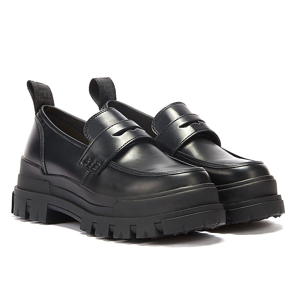 Buffalo Apsha Loafer Womens Black Shoes