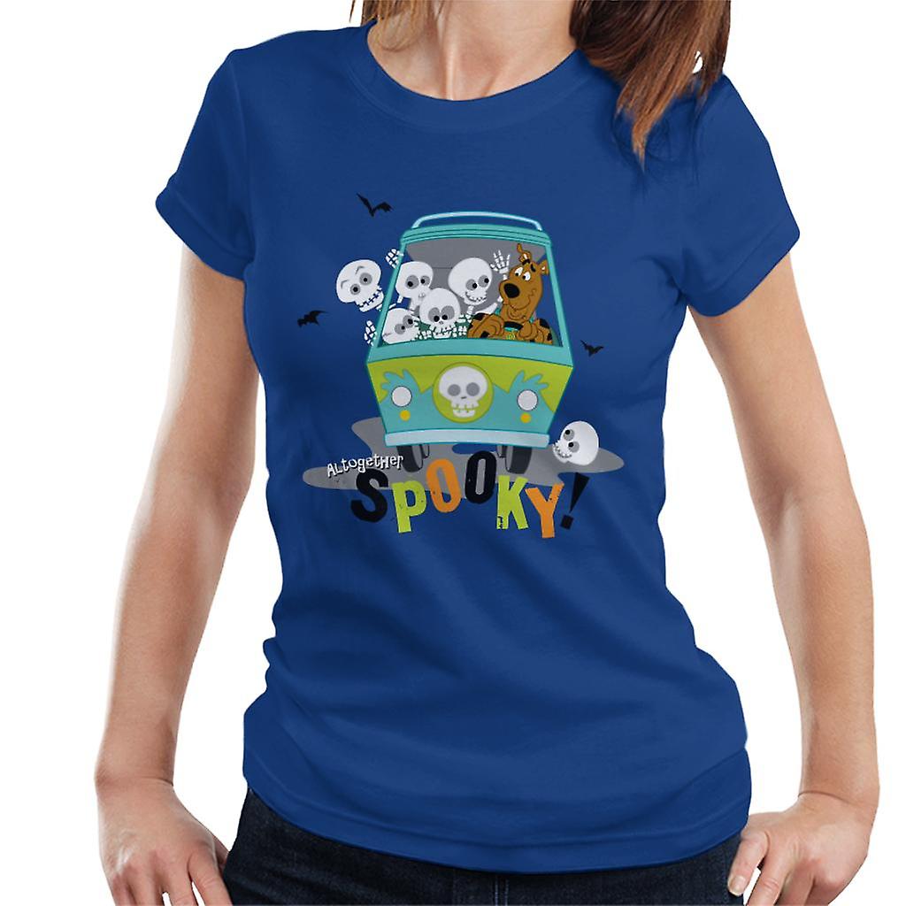 Scooby Doo Halloween Altogether Spooky Van Women's T-Shirt