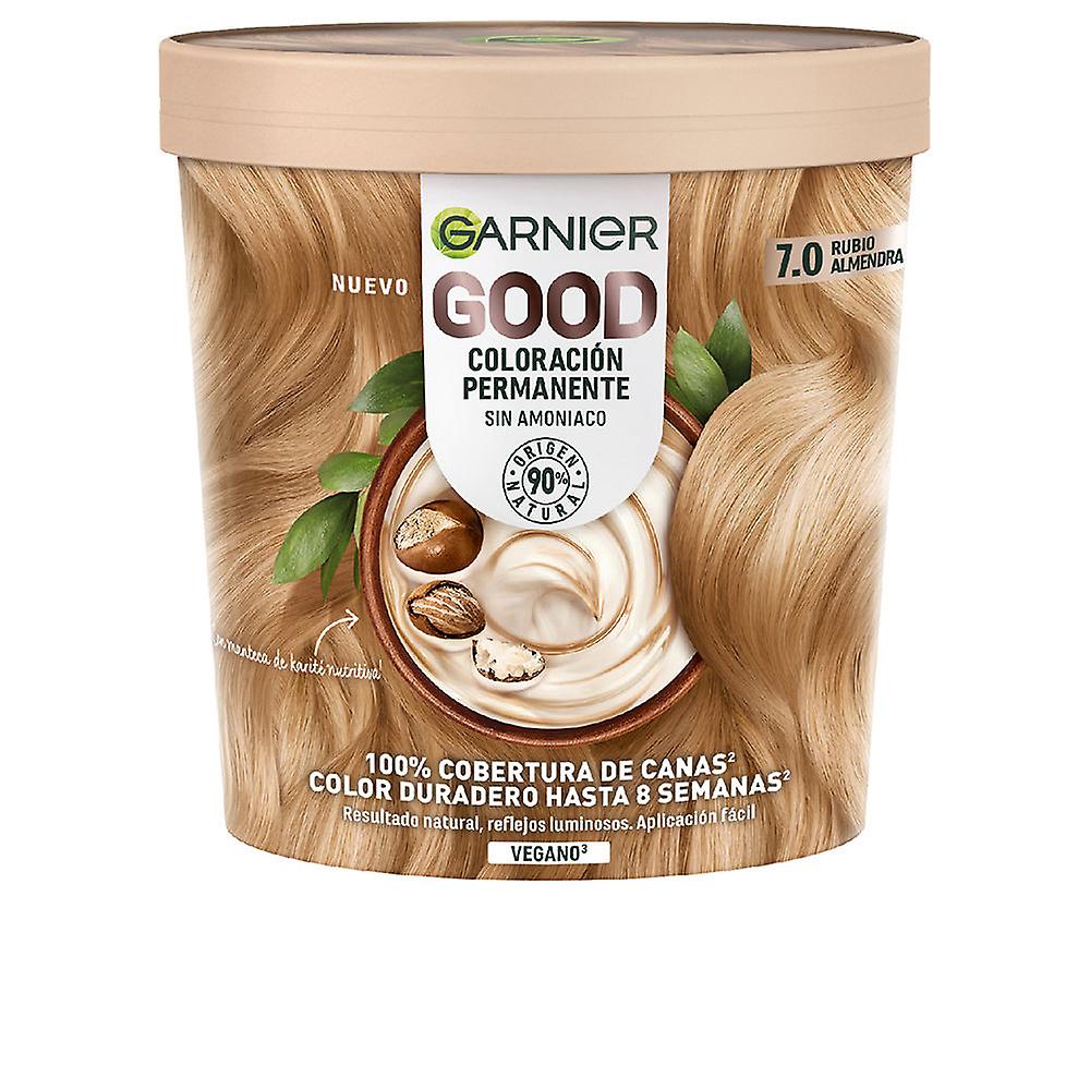 Garnier Good Permanent Color #7.0 Almond Blonde 217 Ml För Kvinnor