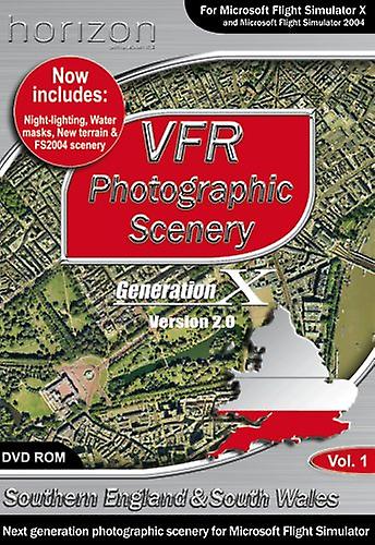 VFR Photo Scenery 1  Version 2 (SE and S Wales) (PC CD) - New & Sealed
