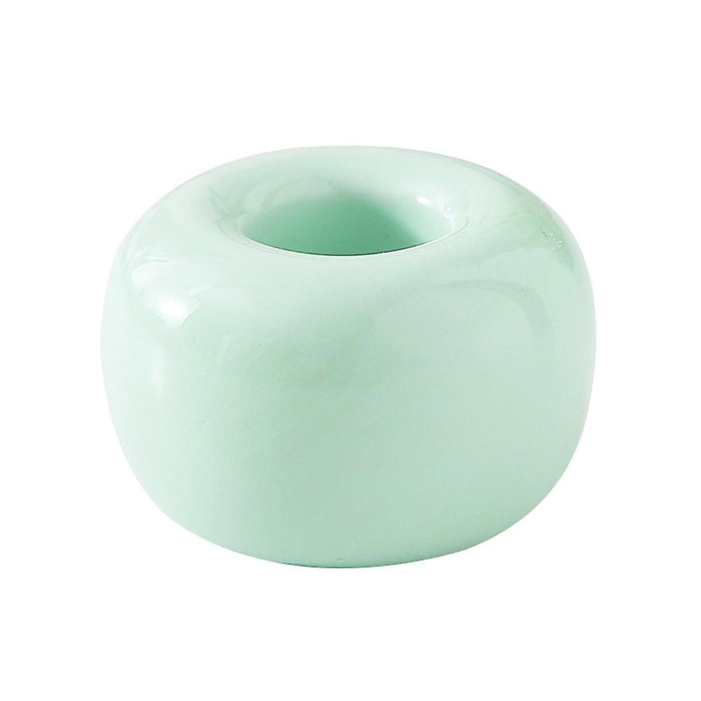 ZHOUBA Multifunctional Mini Ceramic Bathroom Shower Toothbrush Holder Storage Rack