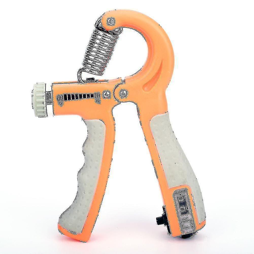 R-Shape Adjustable Countable Hand Grip Strength Exercise Gripper with Counter Durable Hand Strength Exercise Fitness Equipment