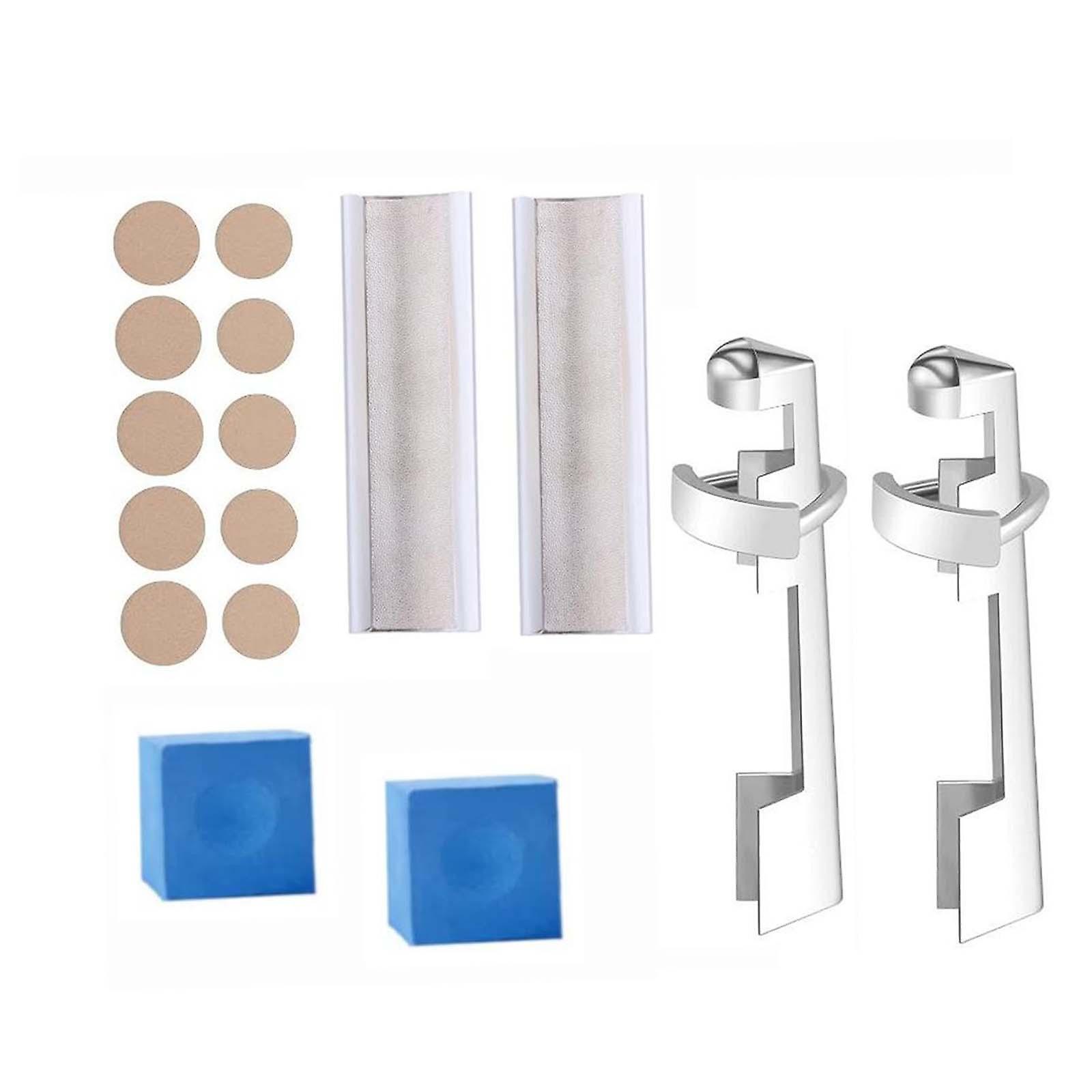 16-teiliges Pool-Queue-Queue-Reparaturset Tragbares Pool-Queue-Klemmen-Queue-Reparaturset