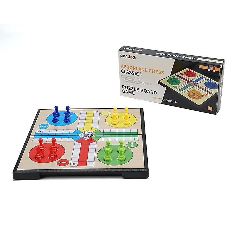 Classic Chess And Card Toys, Foldable, Magnetic, Portable To Fulfill Personal Chess And Card Board Game Toys Ludo