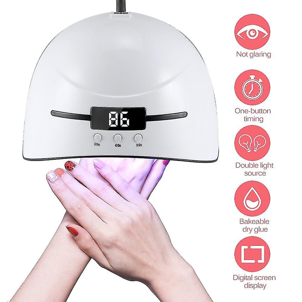Nail Dryers 36w Uv Led Lamp For Nails Dryer Curing All Gels With Sensor Usb Charger Sm127074