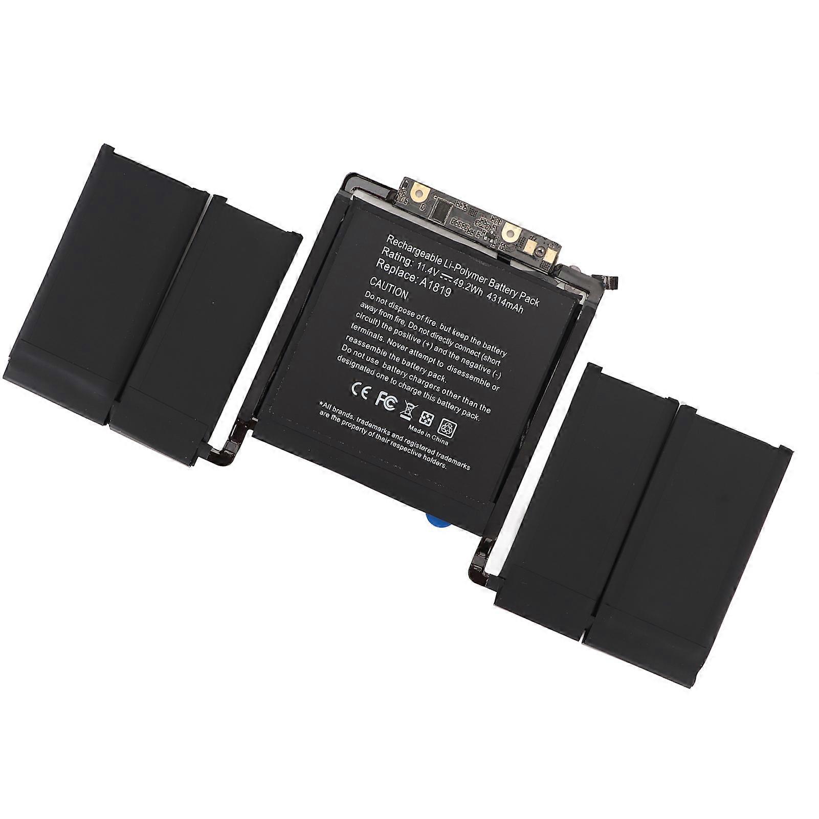 A1706 Laptop Battery for OS X Laptop Pro 13 Inch MLH12LL/A MLVP2LL/A MNQF2LL/A MNQG2LL/A MPXW2LL/A A1819 Laptop Battery