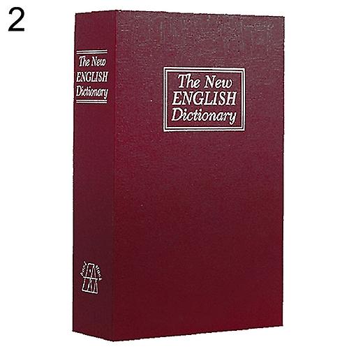 Creative Booksafe Lock Key Book Safe Diversion Secret Hidden Security Stash Box