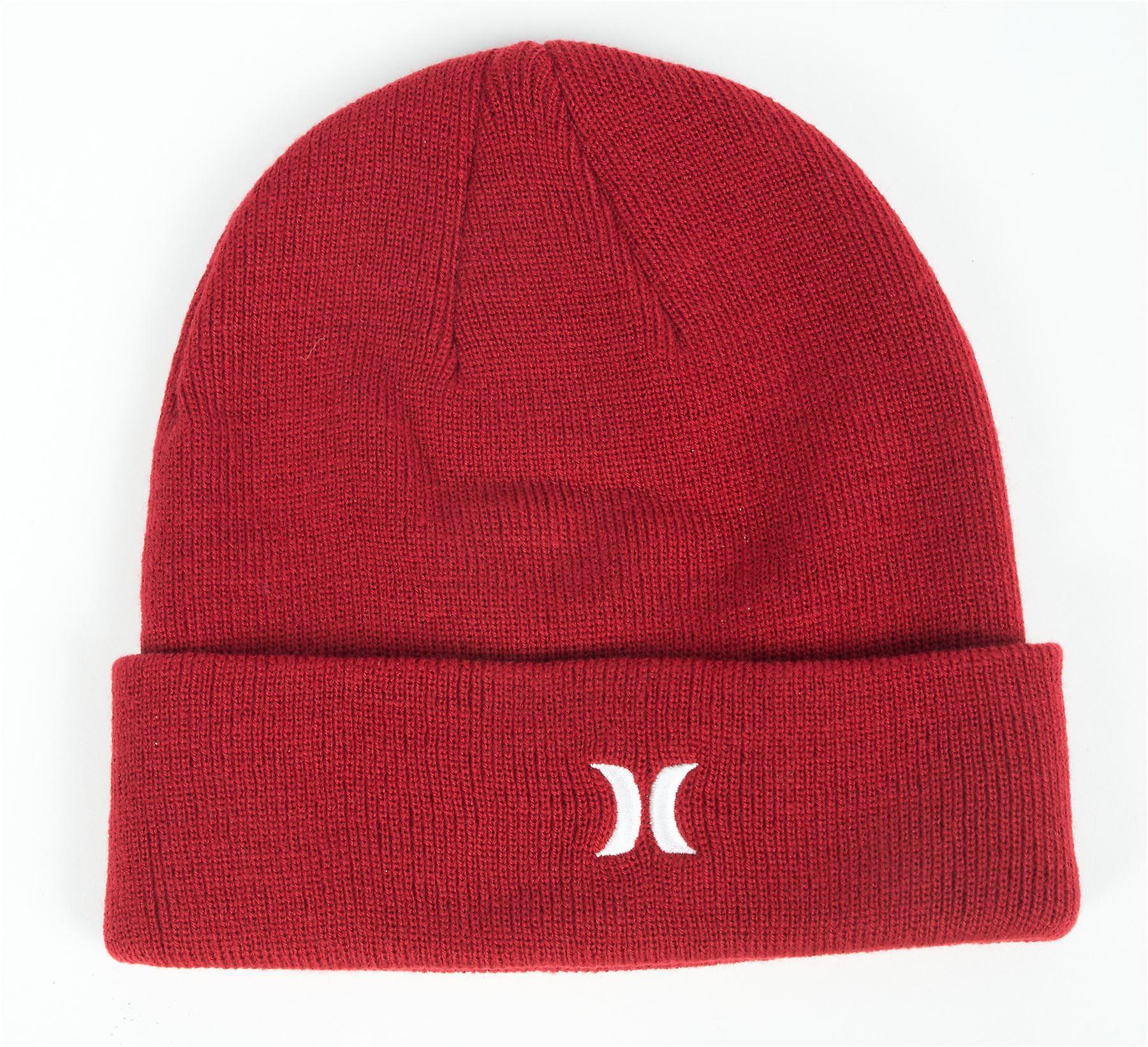 Hurley Men's Cuff Knit Beanie ~ Icon