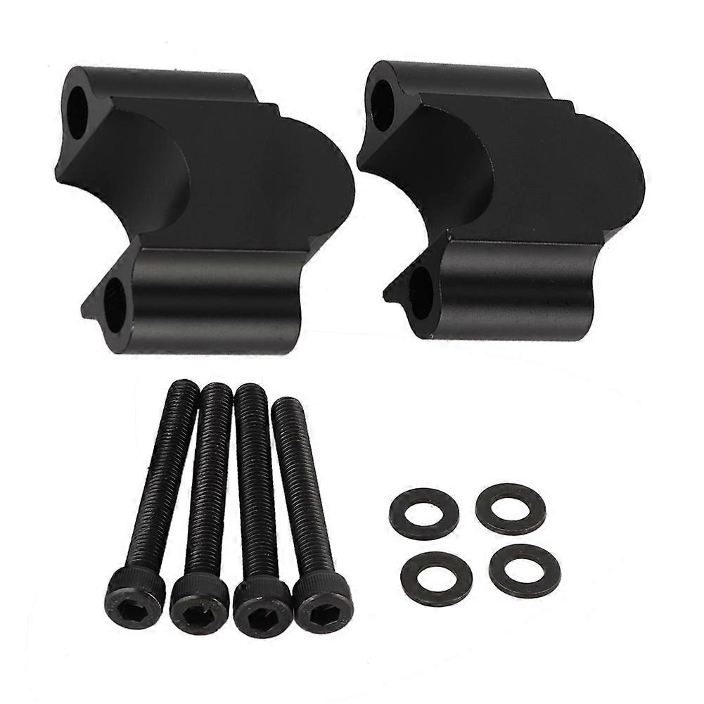 Handbar Riser,Universal Aluminum Alloy Handbar Motorcycle Handbar Riser Universal Handbar Riser High-Intensity Output