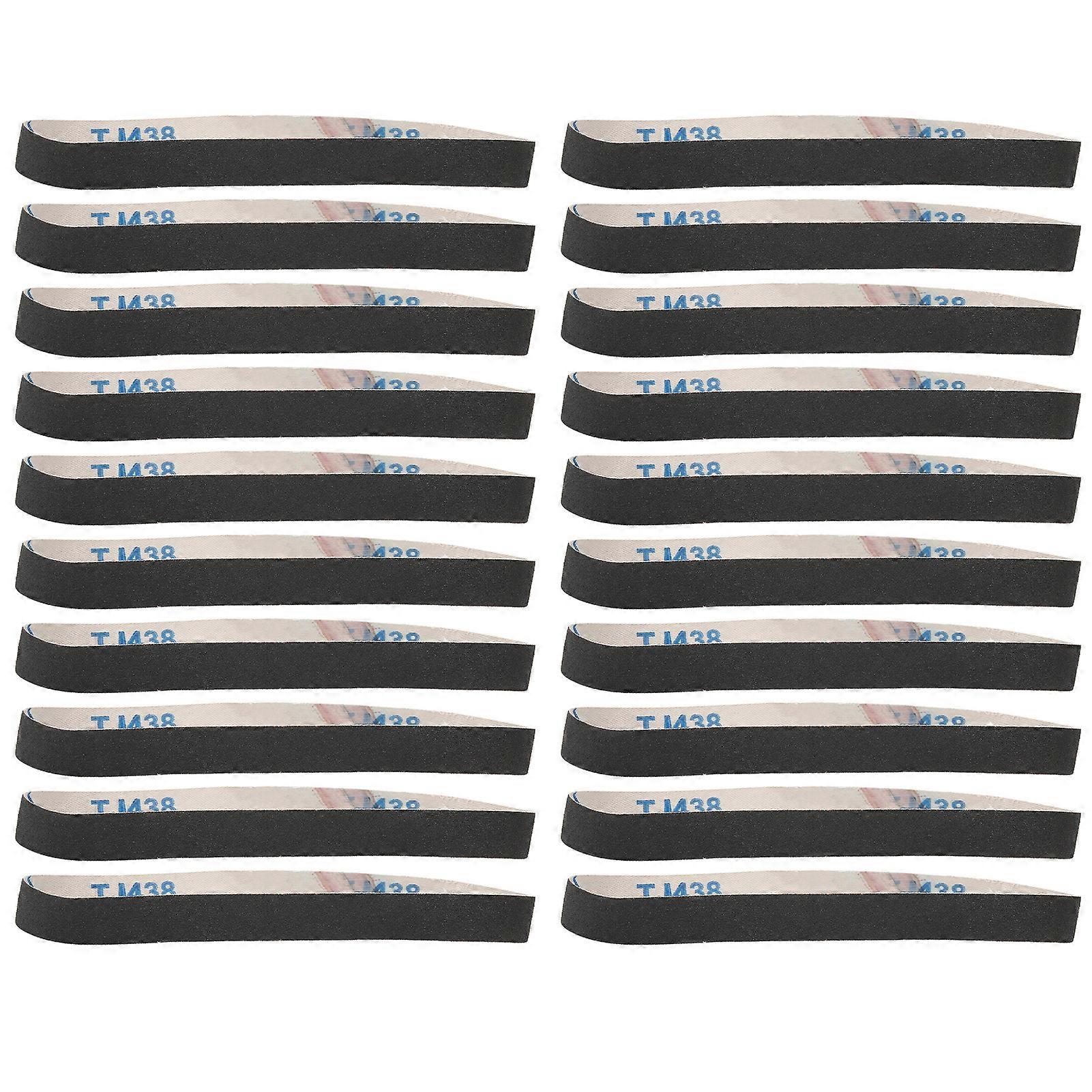 20 Rolls Sandpaper Sanding Belt Grinding Polishing Deburring 60#