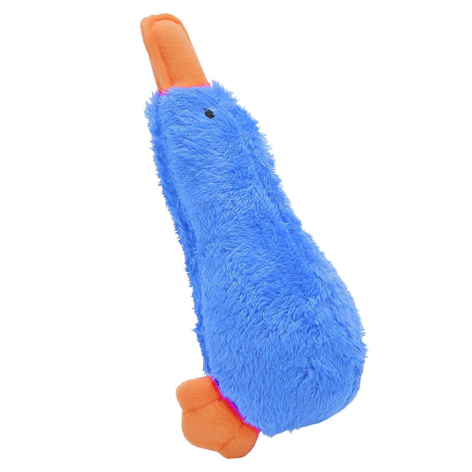 Squeaky Plush Dog Toys Interactive Fun Cute Bird Soft Bite Resistance Plush Dogs Chew Toy for Dogs Puppies Pets Blue 
