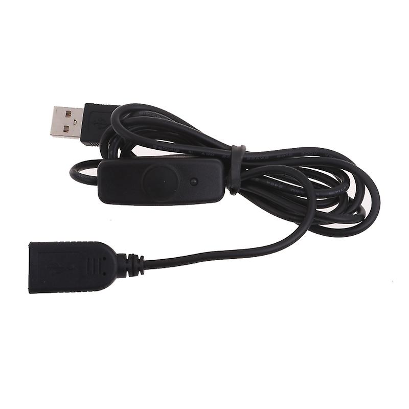 USB Power Cord Extension Cable with ON OFF Button & Inidicator Light