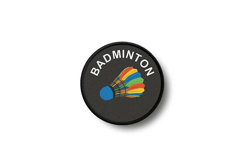 Patch badge ecusson prints thermosticking badmington badminton ref2