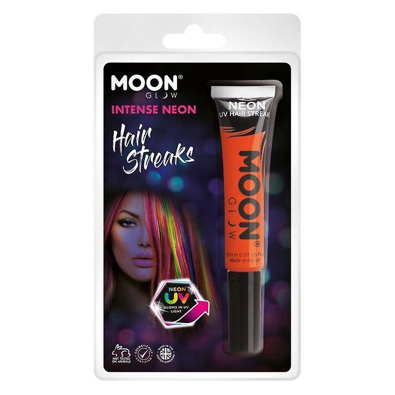 Moon Glow Intense Neon Uv Hair Streaks Orange
