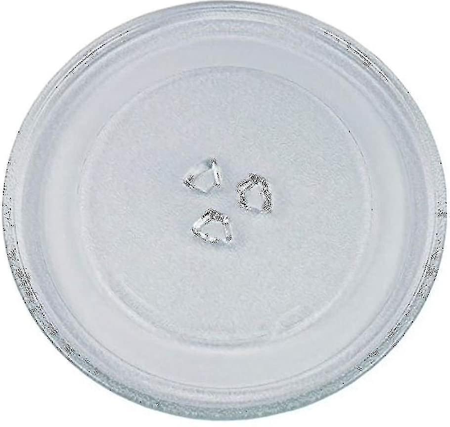 لوحة زجاجية عالمية للميكروويف قابلة للتركيب مع 3 تركيبات، 245 مم