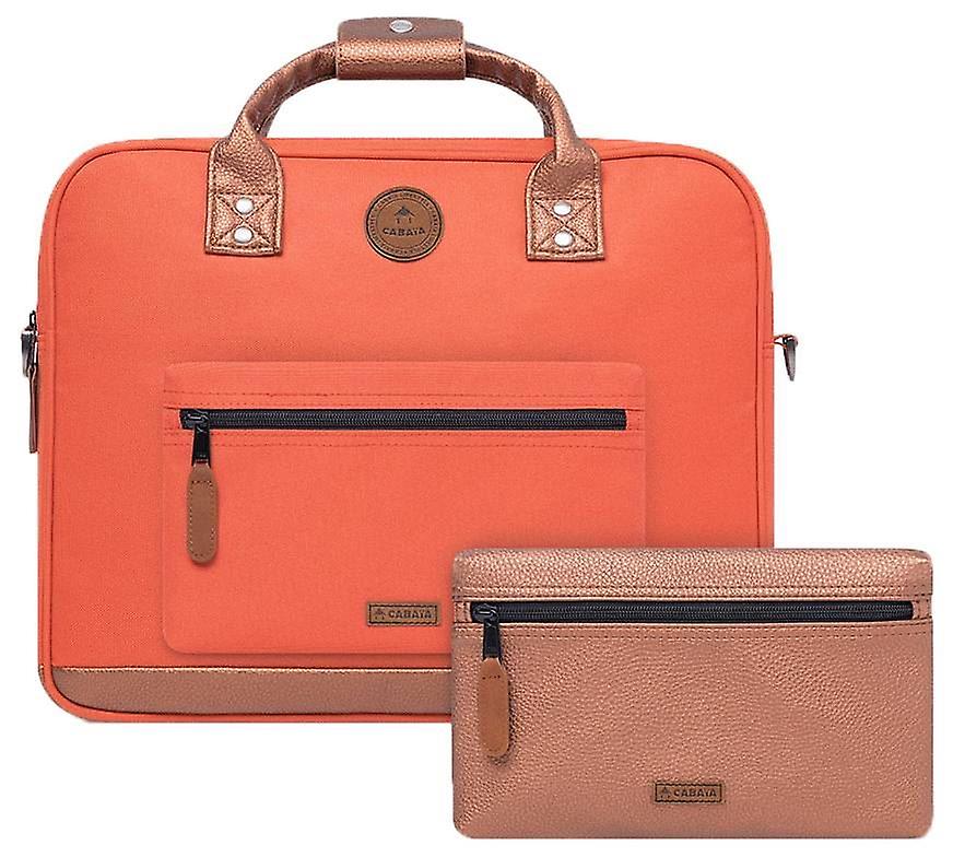Cabaia Medium Messenger Bag - Bogota Orange