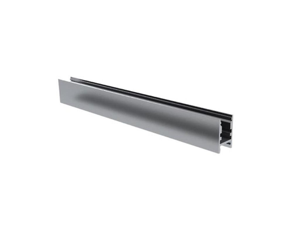 Lighting Profile Alu-Swiss For 6-8 Mm Led Stripe - Anodized in Silver Aluminum Led Profile - 2 M