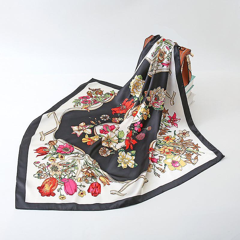 Women Scarf Shawl 2022 Spring And Autumn Simple Printing Sun Protection