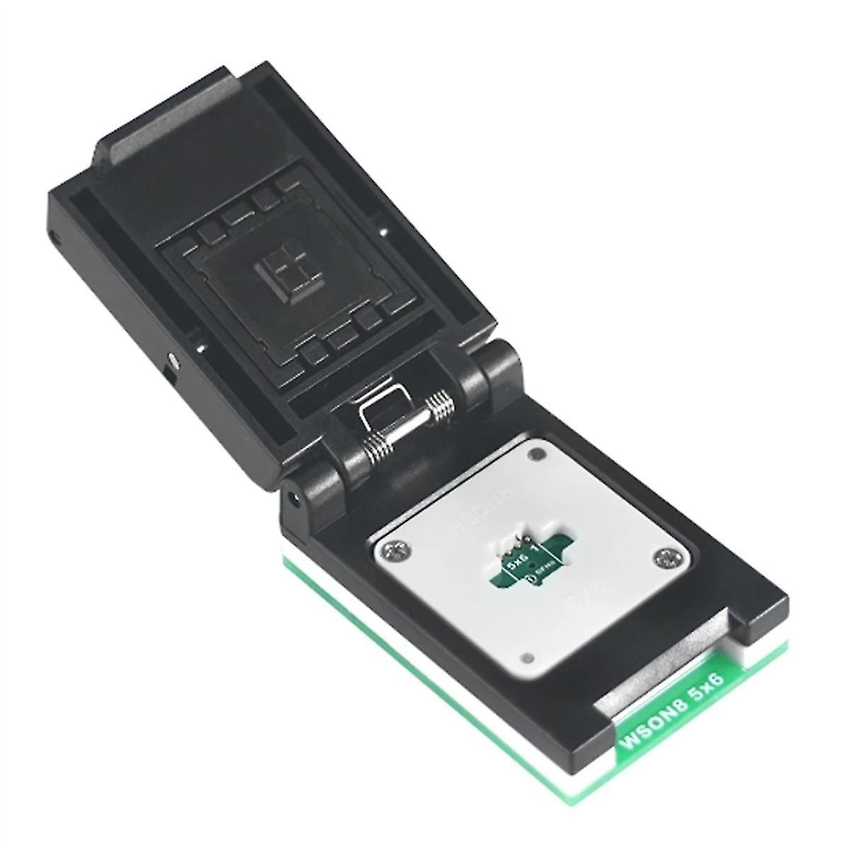 QFN8 WSON8 DFN8 5x6/6x8 IC socket universal adapter for SPI NAND NOR flash MLF8 MLP8 SON8