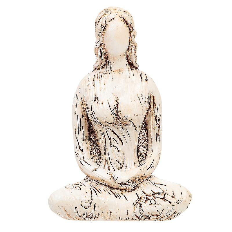 1pcs Resin Yoga Goddess Model