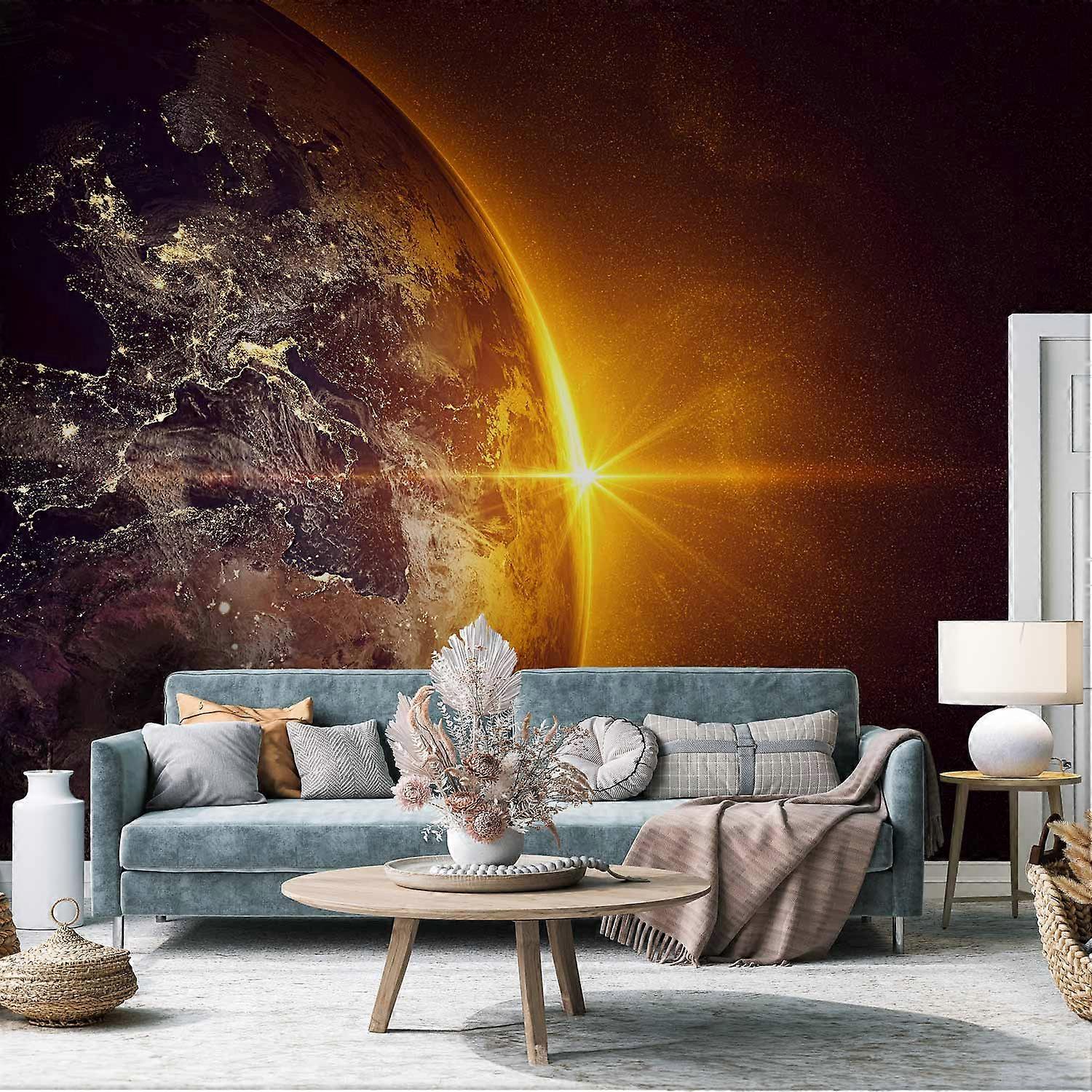 Mural de Parede Autoadesivo - Golden Earth