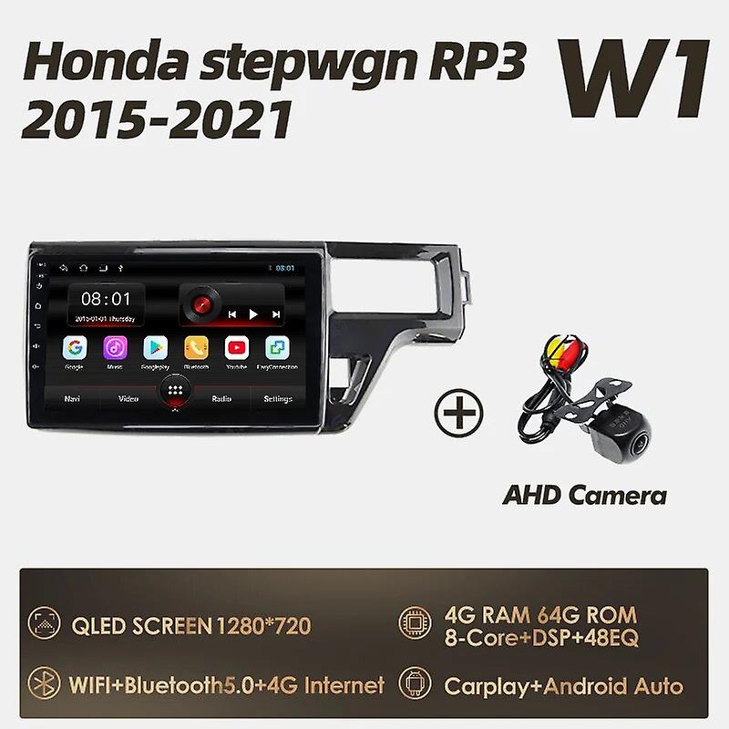 Honda Stepwgn 5 2015 - 2021 2016 17 Araba Radyo Multimedya Video Oynatıcı Navigasyon Gps Android Auto Carplay Hayır 2din Dvd Stereo