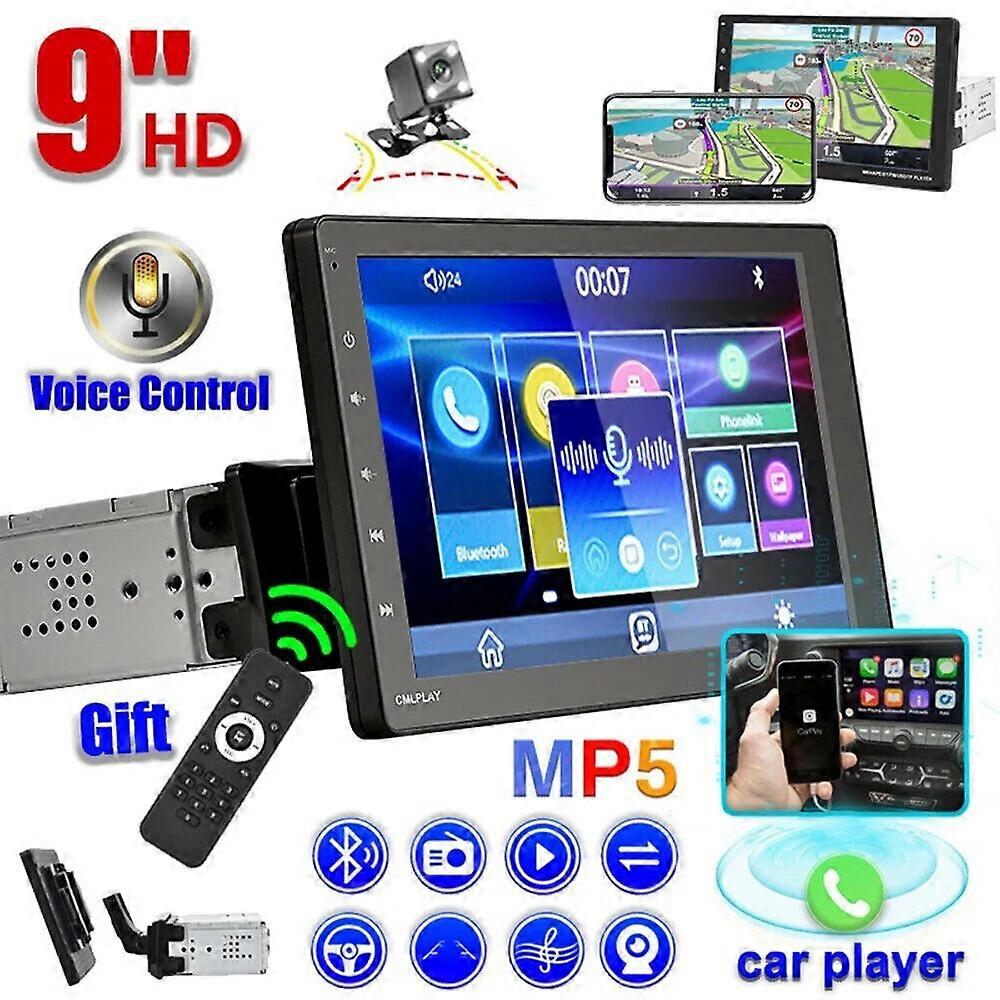 9'' Touch Screen 1 Din Carplay Universal MP5 Phonelink Car MultiMedia Player with Bluetooth Support Car FM Audio USB FN9U0167