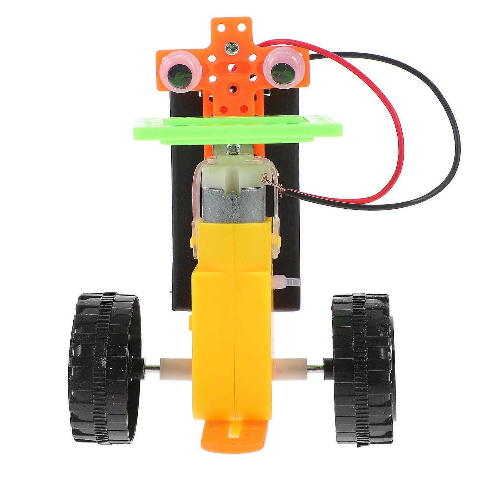 1 Set Food Delivery Robot Model DIY Science Technology Plaything Assembled Robot