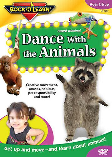 Rock N Learn Dance With Animals DVD (2012) cert E - Region 2