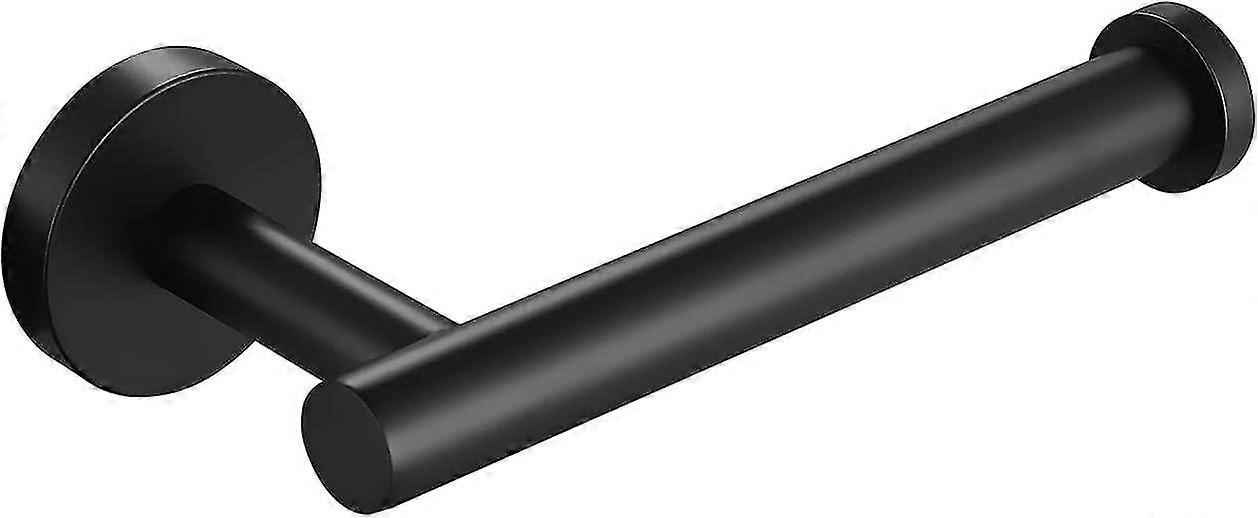 Black Toilet Paper Holder Wall Mounted Bathroom Tissue Holder