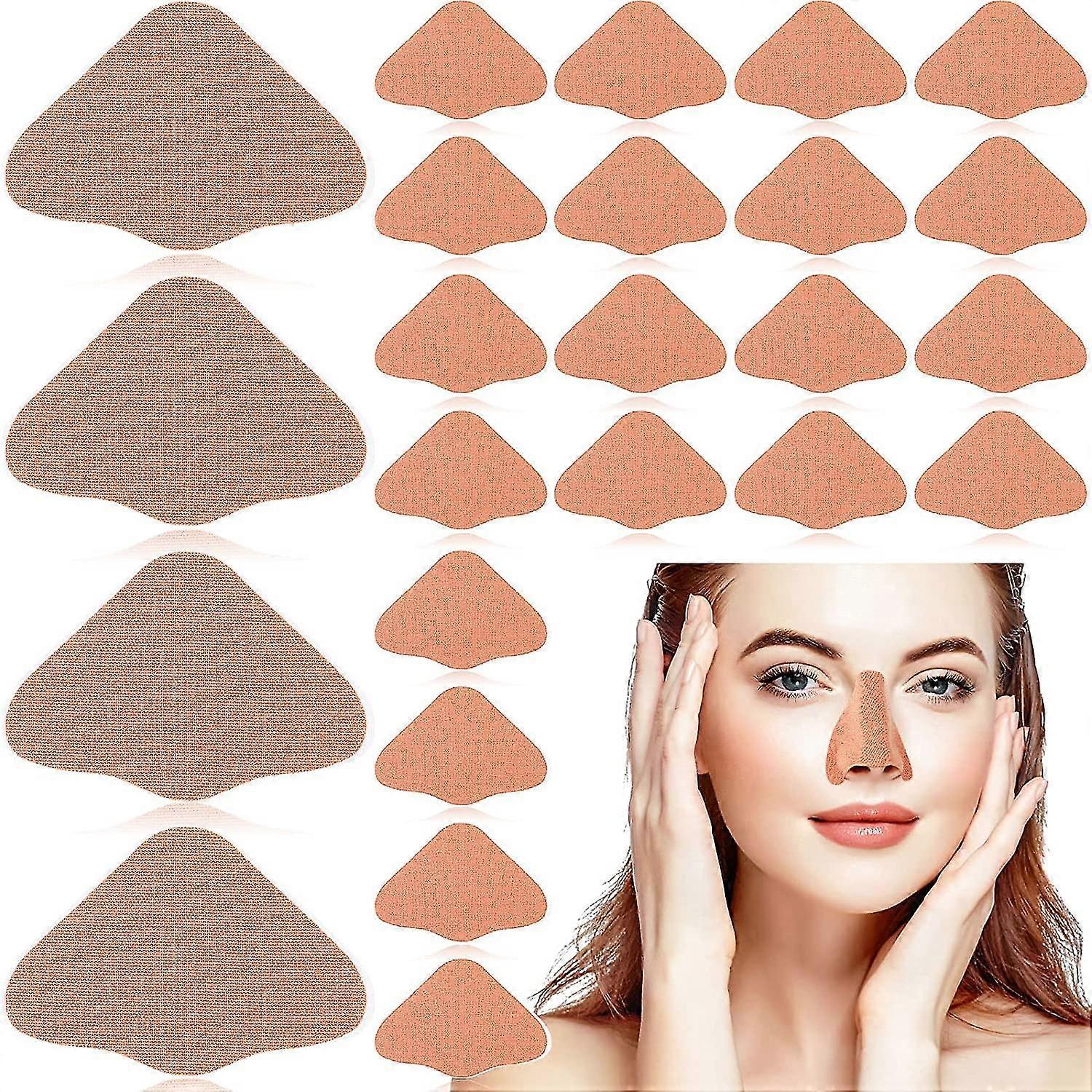 Men's Beige Set Sun Protection Nose Patch Uv Golf Patches For Sunscreen For Wo Sports Tanning Size 24