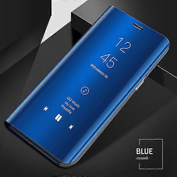 Apply to Smart Mirror Flip Phone Case For Huawei P40 P30 P20 Lite P10 Mate 30 20 Honor 20 10 9X Pro P Smart Z Y9 Prime 2019 Leather Cover
