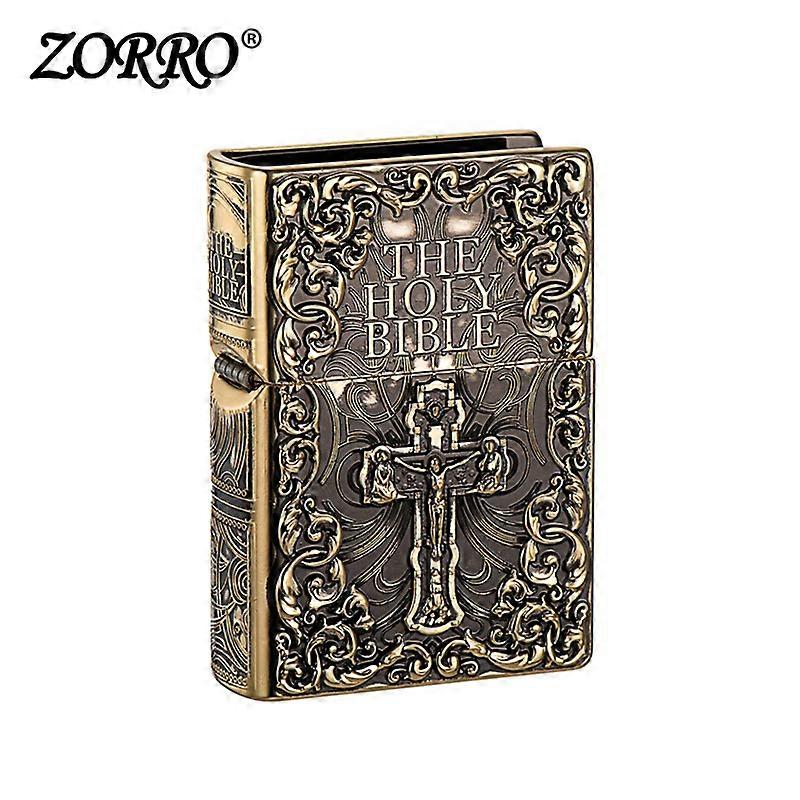 Armor Bible Pure Copper Shell Kerosene Lighter