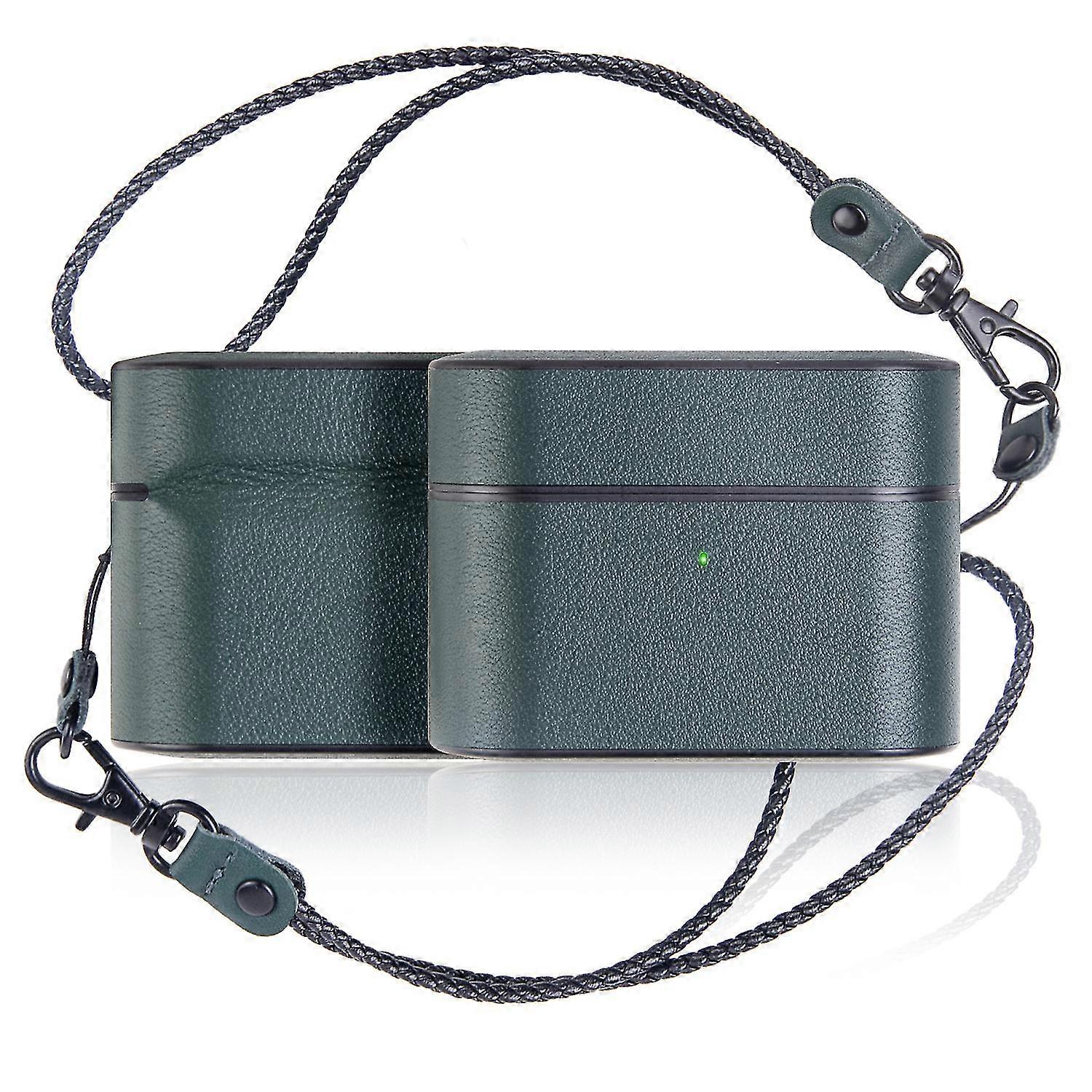 leather protective case compatible with airpods pro