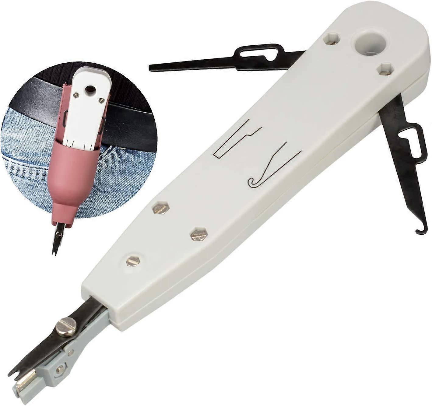 Punch Down Tool Lan Dsl Isdn Network Patch Scissors For Network Jack Mounting Cable Patch Panel Lsa Cat5 Cat6 Cat7