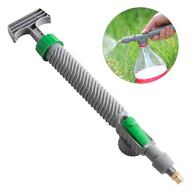 Adjustable High Pressure Air Pump Manual Sprayer Drink Bottle Spray Head Nozzle