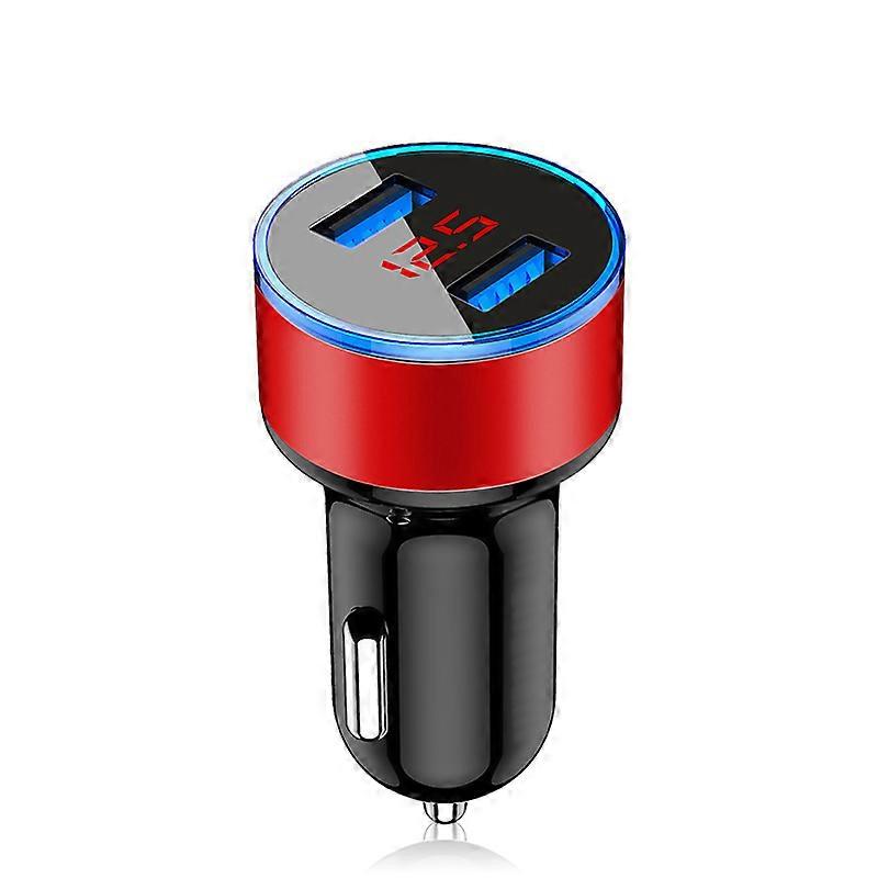 New LED Display Dual USB Car Charger For Peugeot 107 108 206 207 208 301 307 308 407 408 508 2008 3008 4008 5008 Exalt JOHX