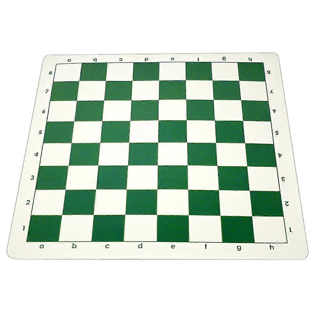 Chess Mat, Pu Leather Tournament Roll Up Chess Board Chess Rollable Chessboard