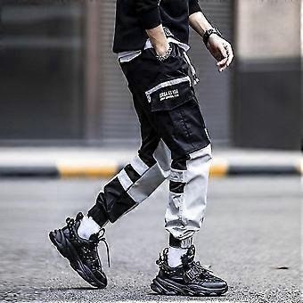 Harajuku Pantalones Hombres Japón Moda Pantalones de chándal High