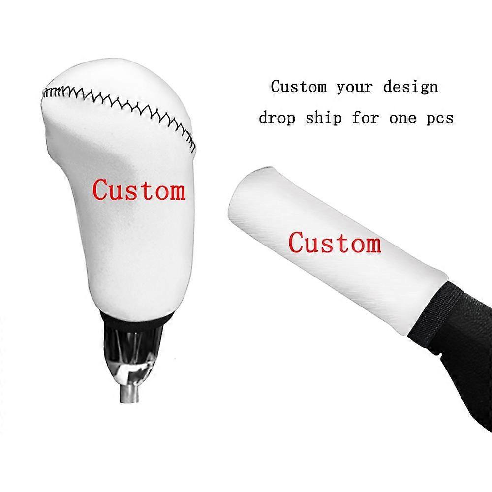 Auto-Handbremshebelabdeckung, personalisiert mit Ihrem Design/Logo/Name/Text, Autozubehör, Autogetriebe-Getriebe-Getriebeabdeckung
